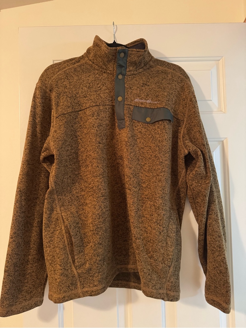 Men's  Quarter-Snap Pullover Sweater